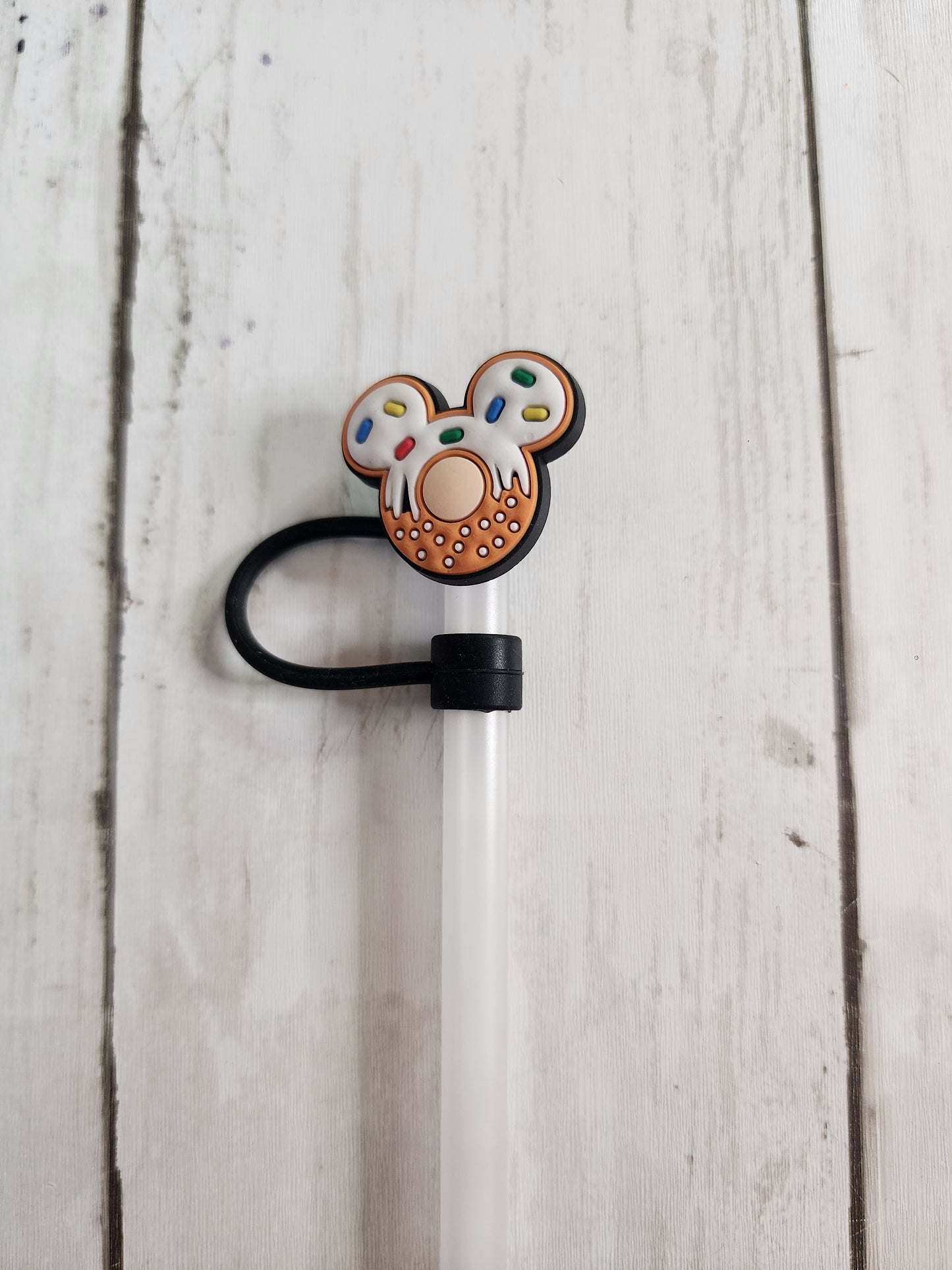 Christmas Mouse Ear Straw Toppers