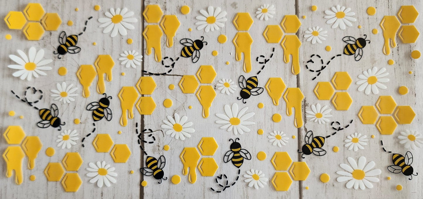 Uv Wrap Bees Theme
