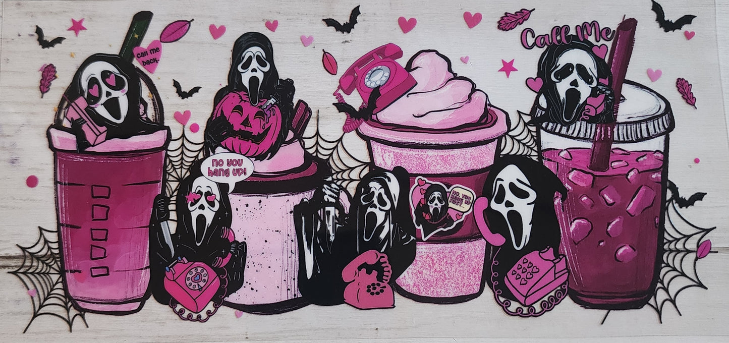 UV WRAP Valentine Horror Characters