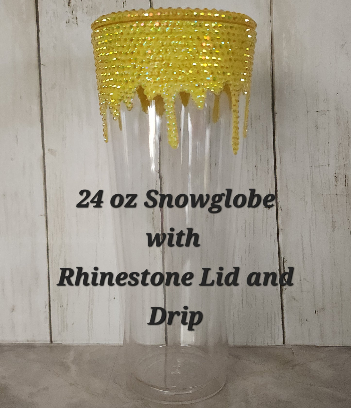 FOR UVDTF-24 OZ ACRYLIC SNOWGLOBE