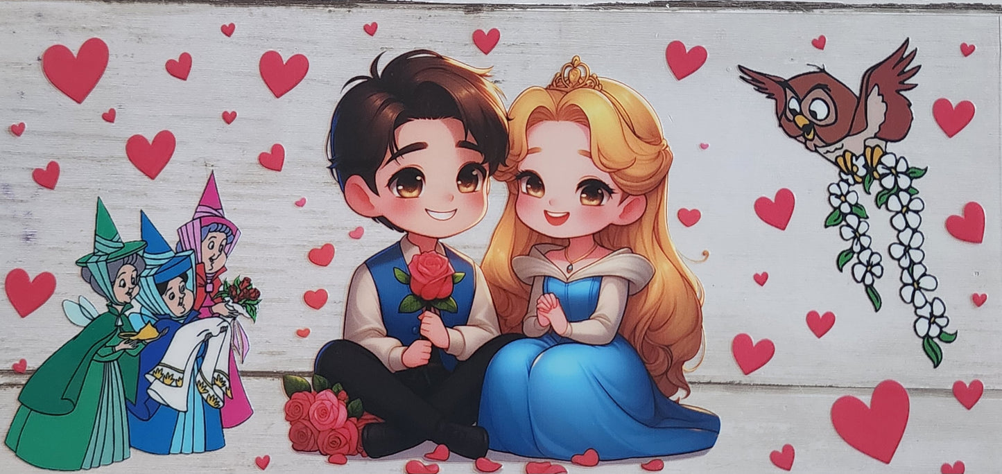 UV WRAP Valentine Baby Prince and Princess