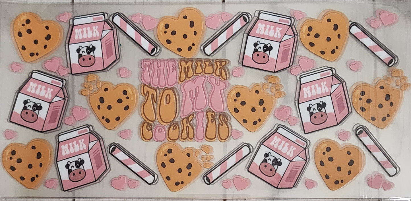 Uv Wrap Milk and Cookies