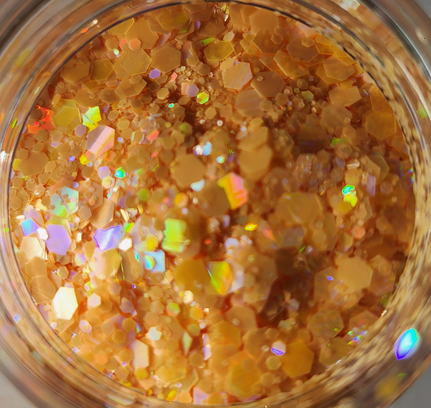 Glitter-Chunky Holographic