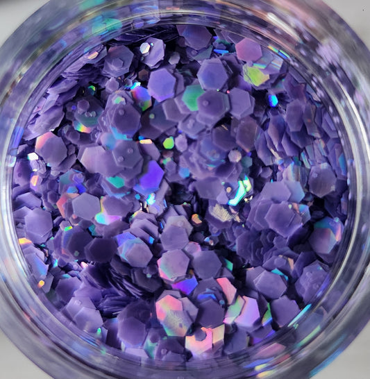 Glitter-Chunky Holographic