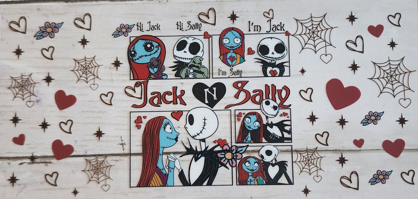 UV WRAP Valentine Jack and Sally