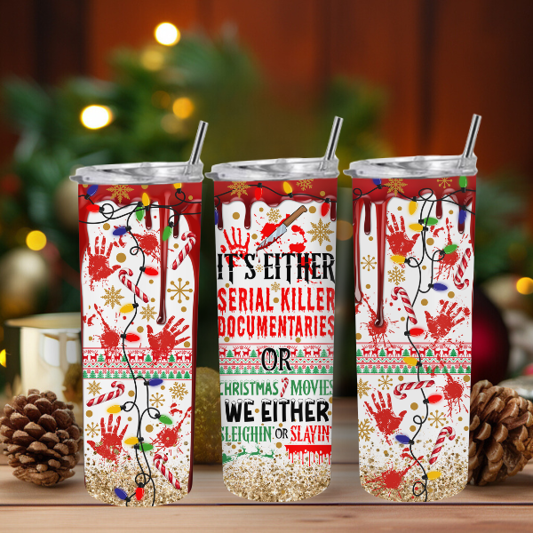 Christmas Stainless Steel Tumblers